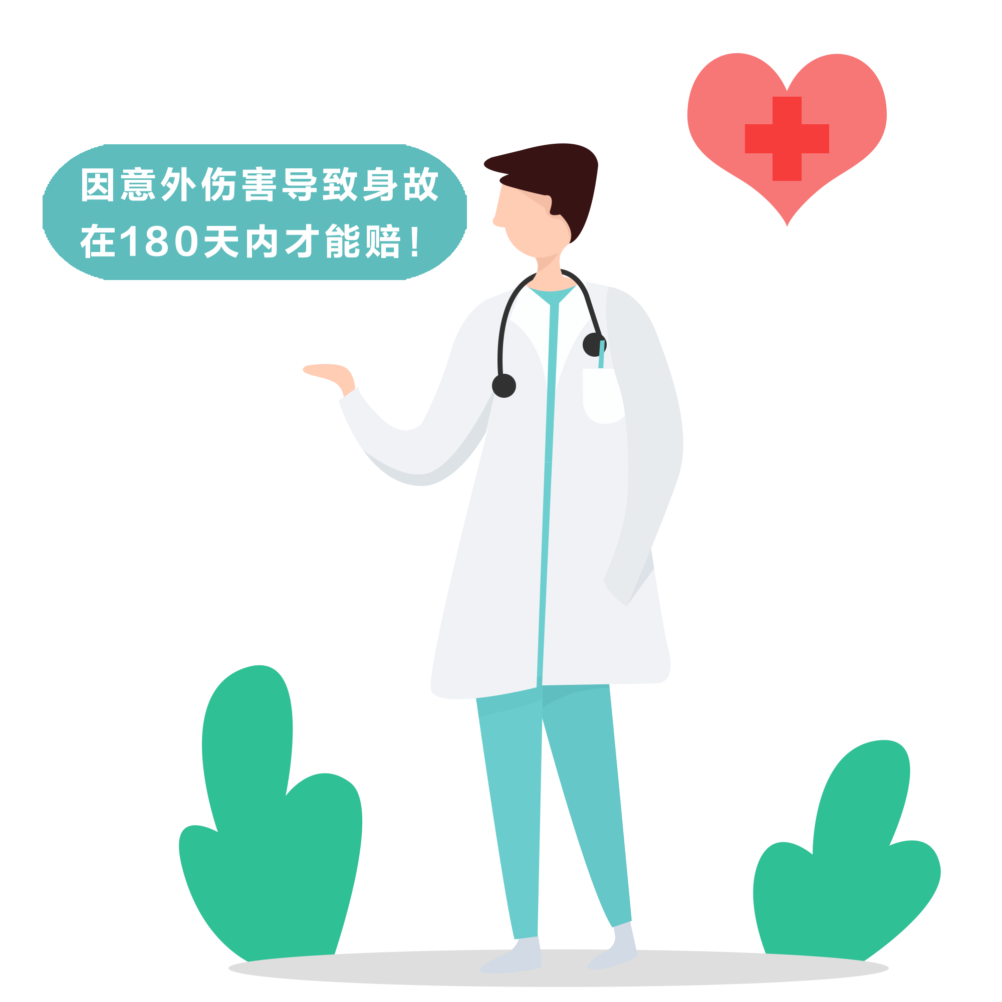 因意外傷害導(dǎo)致身故，在180天內(nèi)才能賠！